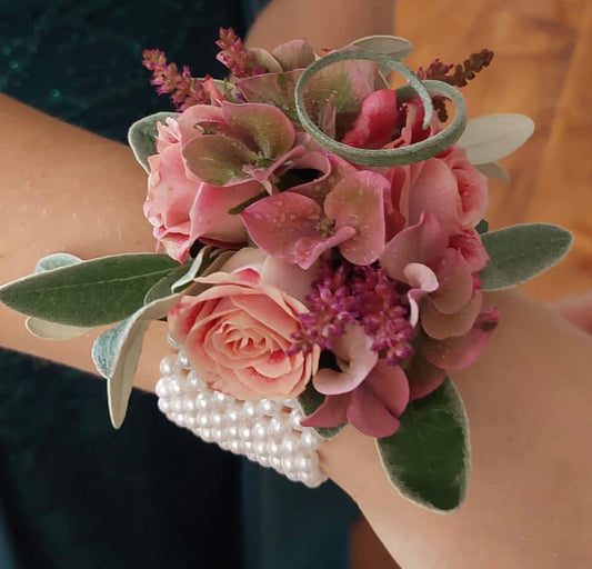 Pink Corsage