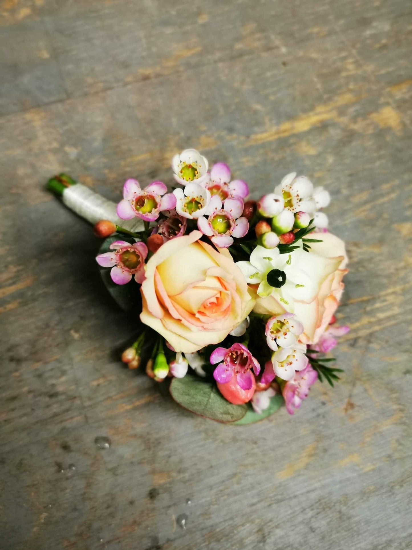 Pink Debs Corsage