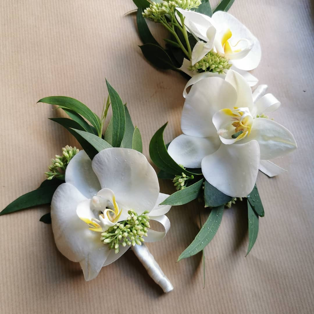 Debs Corsage and Buttonhole Combo
