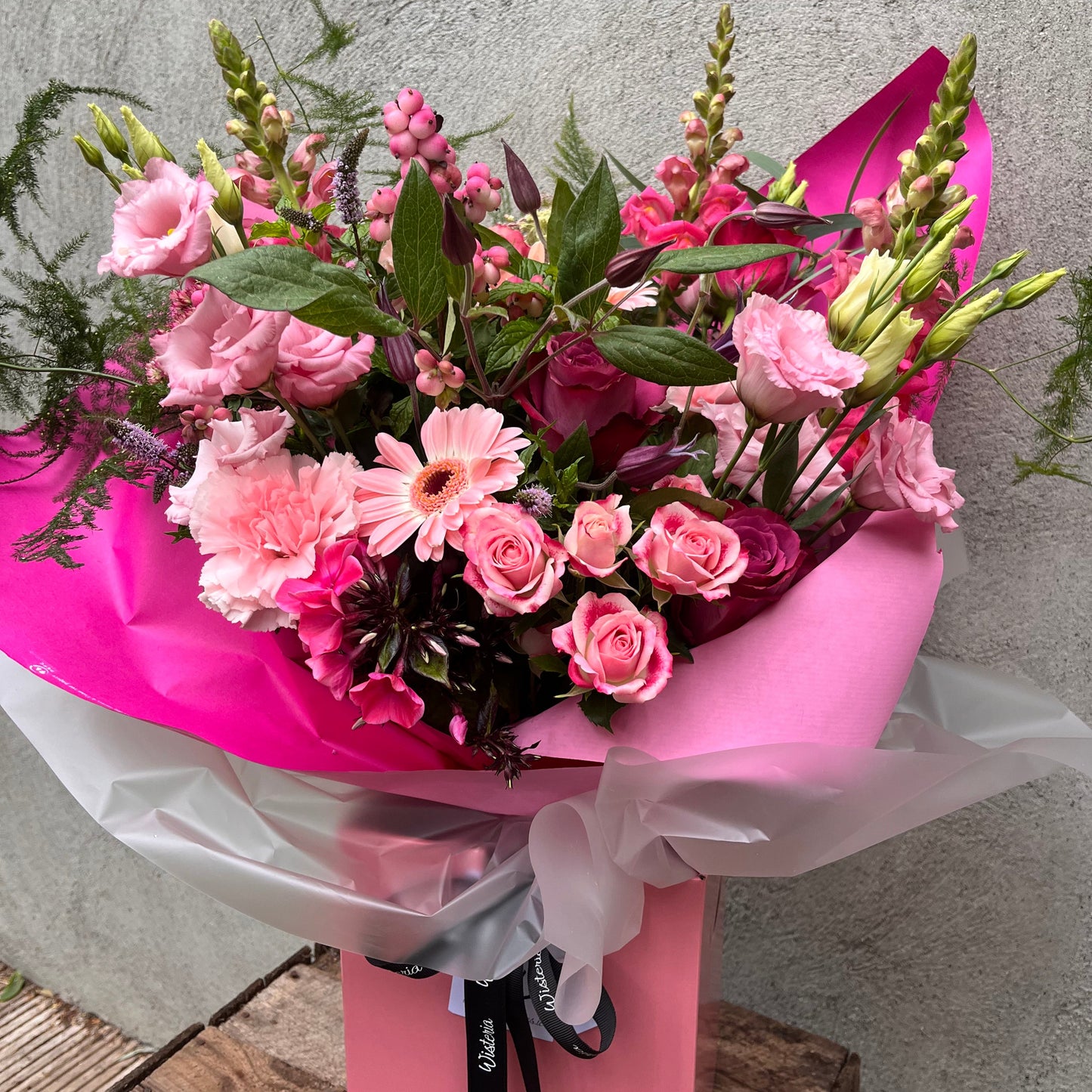 A Bouquet of Pink Flowers