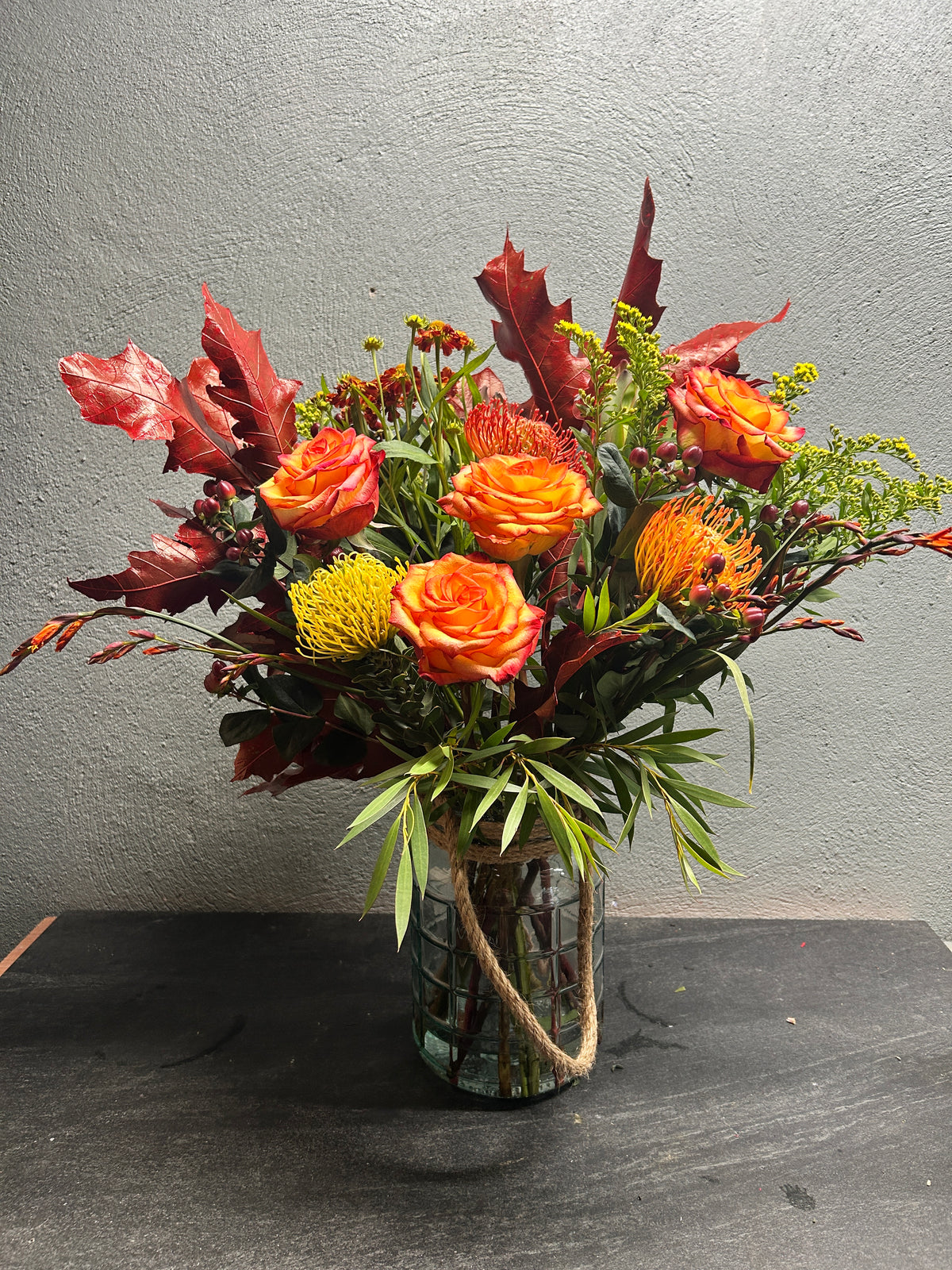 Autumn Spice Vase