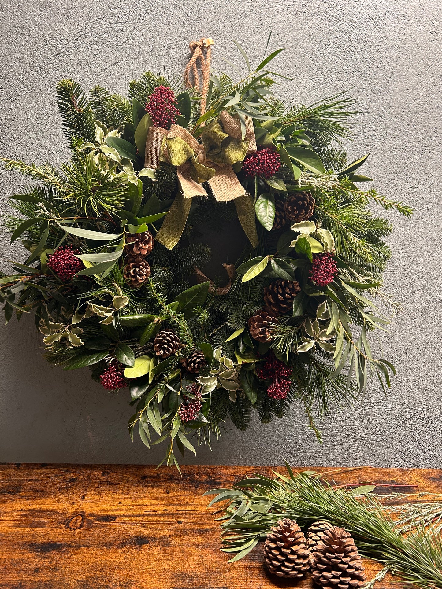 Natural Wreath Christmas