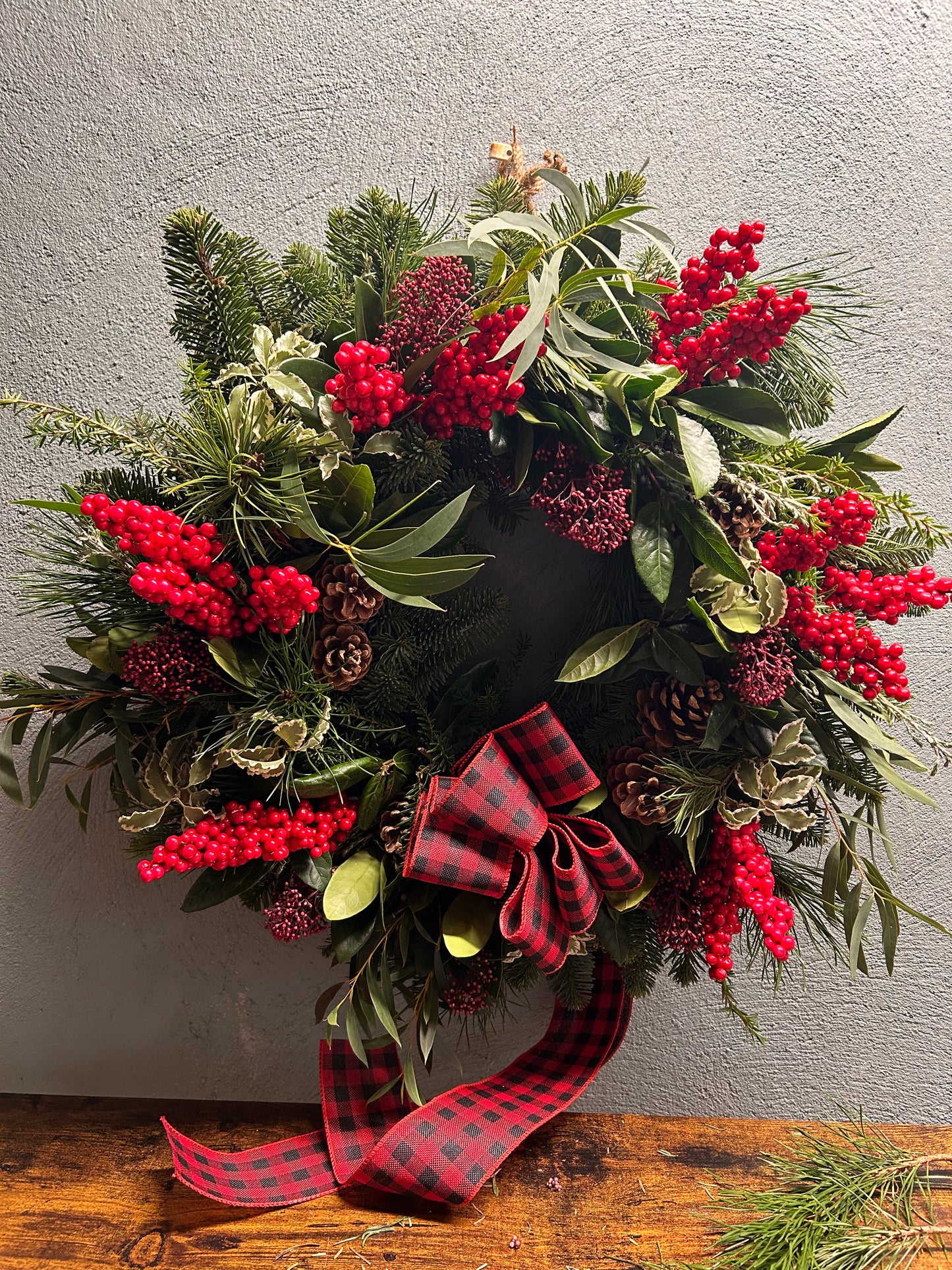 red Berry Wreath