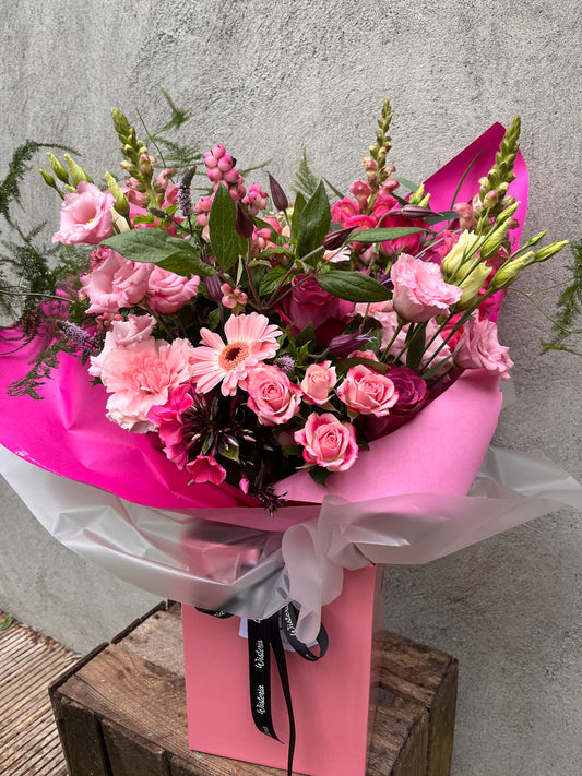 A Bouquet of Pink Flowers
